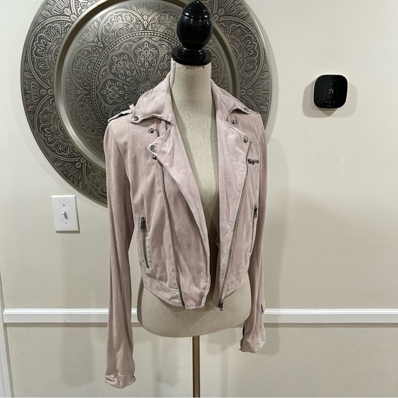 jakett Jackets & Blazers - Jakett…etc pale pink suede jacket – Size Small